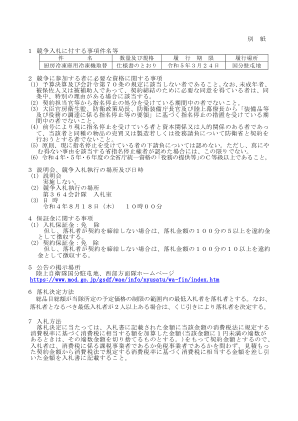 附件1：招标项目